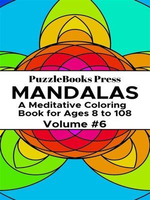 cover image of PuzzleBooks Press Mandalas &#8211; Volume 6